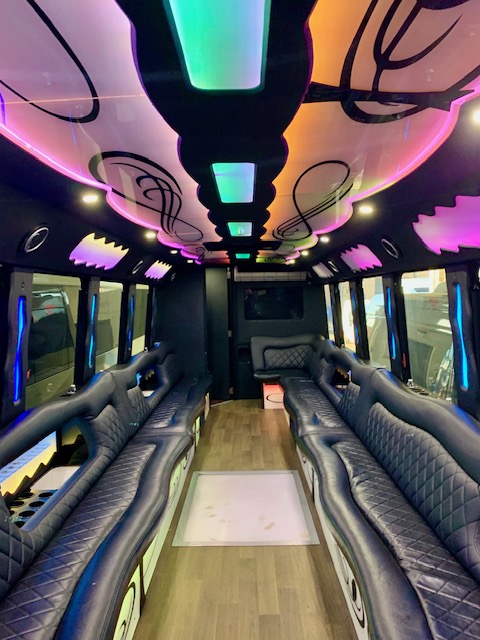 Party Bus Interior - The Grande