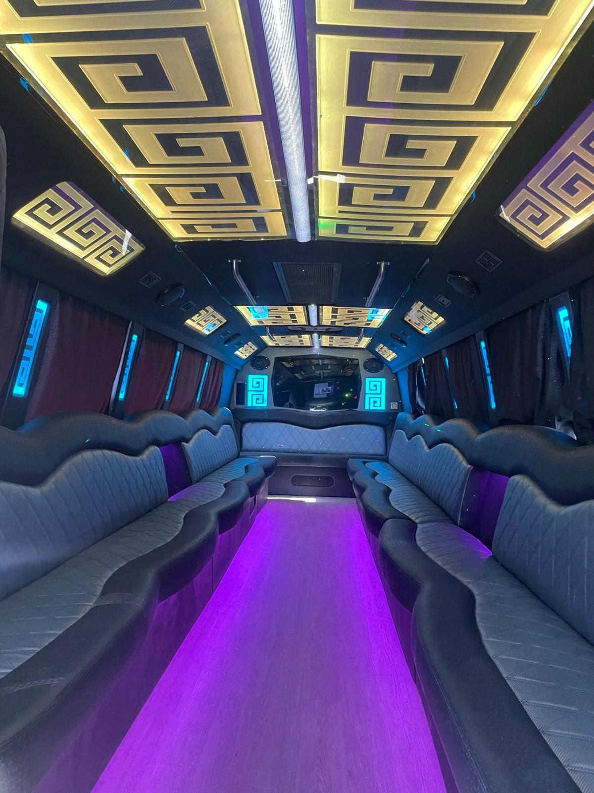 Party Bus Interior - The Royale